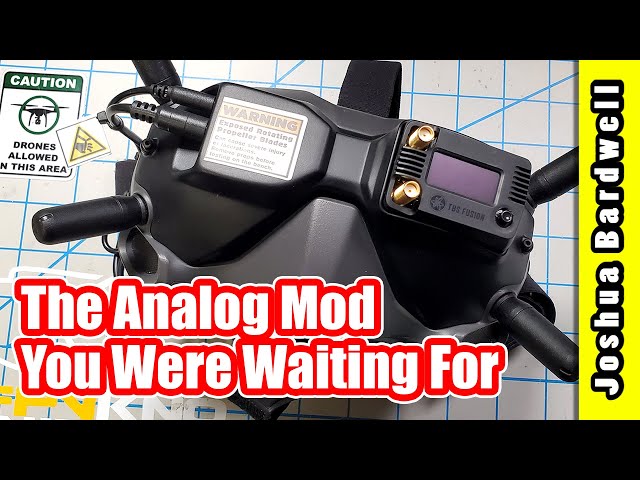 Droop Uensartet regnskyl DJI analog mod BDI Digidapter (preserves warranty!) - YouTube