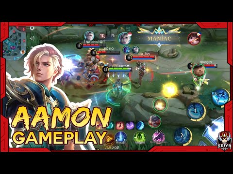 MANIAC - AAMON GAMEPLAY Season 2023 | Mobile Legends | Seiya CG @SeiyaCG