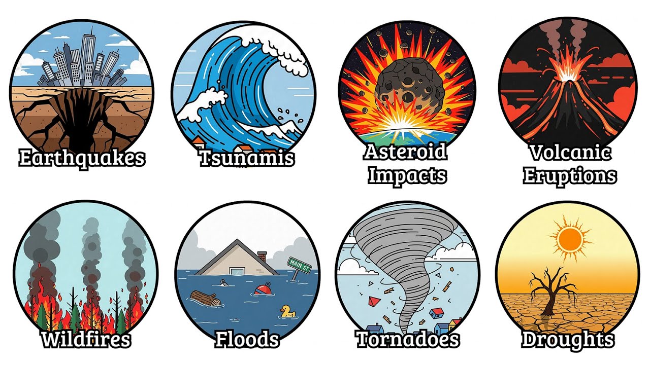 Every Natural Disasters Explained in Detail and Quickly in 11 minutes ...