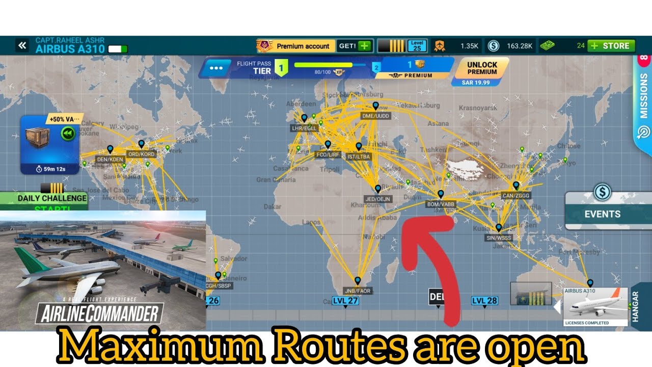 How To Open New Routes and Airports in Airline Commander? Airline Commander Tips and Tricks 😘