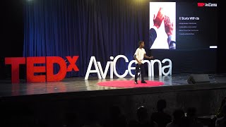 Know More to say no more- Human Right | Ammaar Sadiq-Usman | TEDxAvi Cenna Intl School