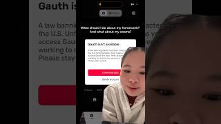 Gauth is banned? What should I do about my homework? And what about my exams?#students #tiktok #sad screenshot 4