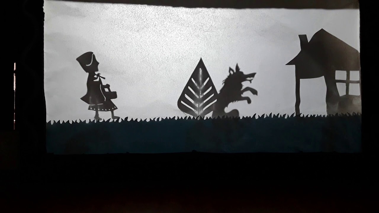 CAPERUCITA ROJA. Teatro de sombras chinas.