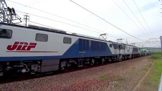 EF64-1018+EF64-1037 大宮色重連8084レ(6/22)