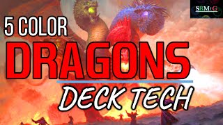 Mtg Deck Tech: 5 Color Dragons in Forgotten Realms Standard!