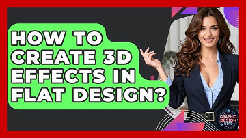 How To Create 3D Effects In Flat Design? - Graphic Design Nerd