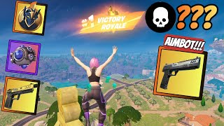 W-Key High Elimination Solo Win Gameplay (Fortnite Chapter 5 Season 2 Zero Builds)