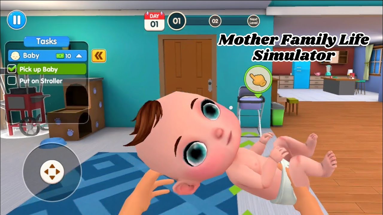 Mother family life simulator gameplay