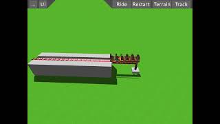 How to make a Theme Park Tycoon 2 style switch track in Ultimate Coaster 2