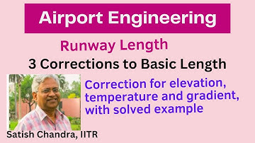 Basic Runway Length Correction for elevation, temperature and gradient, Effective Gradient on runway