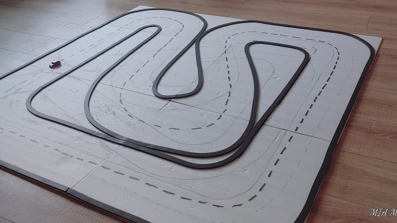 Circuito Drift per Nano o Turbo Racing 180cm x 100cm con tracce