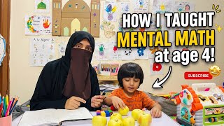 Teach Mental Maths at Home: Easy and fun techniques for toddlers and preschooler.