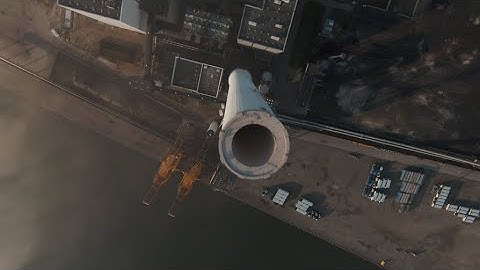 Chimney Tower Dive - DJI FPV DRONE