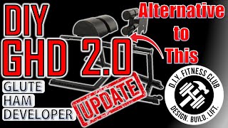 DIY Glute Ham Developer (GHD) Version 2.0
