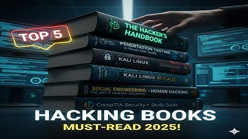 Top 5 Hacking Books That Made Me a Cybersecurity Professional (MUST-READ 2025!) #ethicalhacking