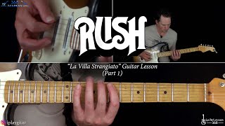 La Villa Strangiato Guitar Lesson (Part 1) - Rush