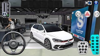 🔥New Volkswagen Polo GTI in Racing Garage - 3D Driving Class Simulator || #cargame gameplay Android screenshot 2