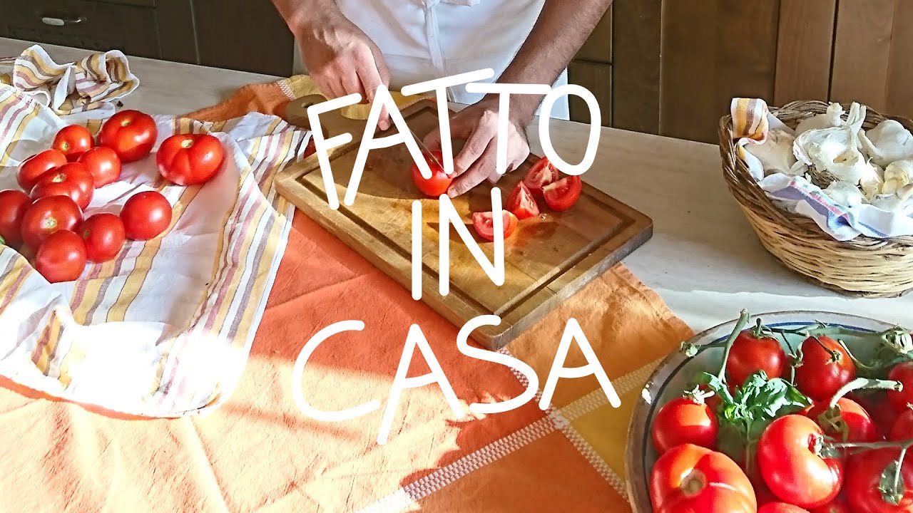 #DGFattoInCasa: making tomato sauce with Alessandro Murgo