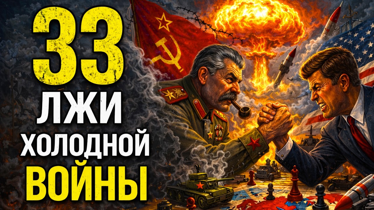 33 ЛЖИ О Холодной Войне, В Которые Мы До Сих Пор ВЕРИМ