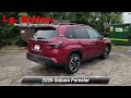 New 2026 Subaru Forester Premium, Glen Burnie, MD S26-3546