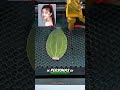 This girl make a beautiful picture on leaf #shorts  #youtubeshorts #ai