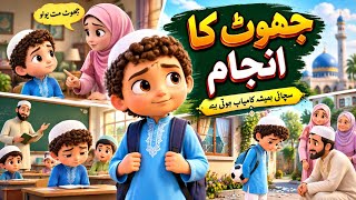 The Boy Who Lied 😱 | The Consequences of Lying | Islamic Moral Story for Kids | Kids Cartoon