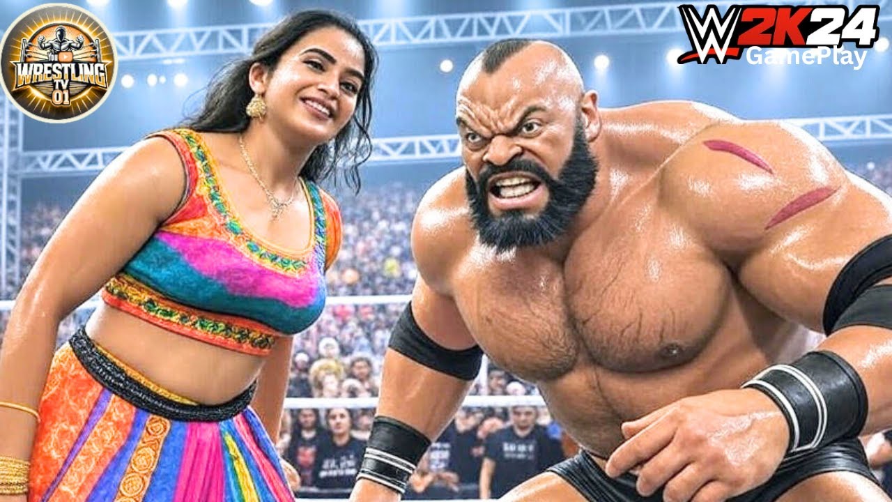 🔥WWE 2K24 – Zangief vs. Indian Girl Rudrika Sharma 🎮 Epic Iron Man Match 💥 July 13, 2025 🏆