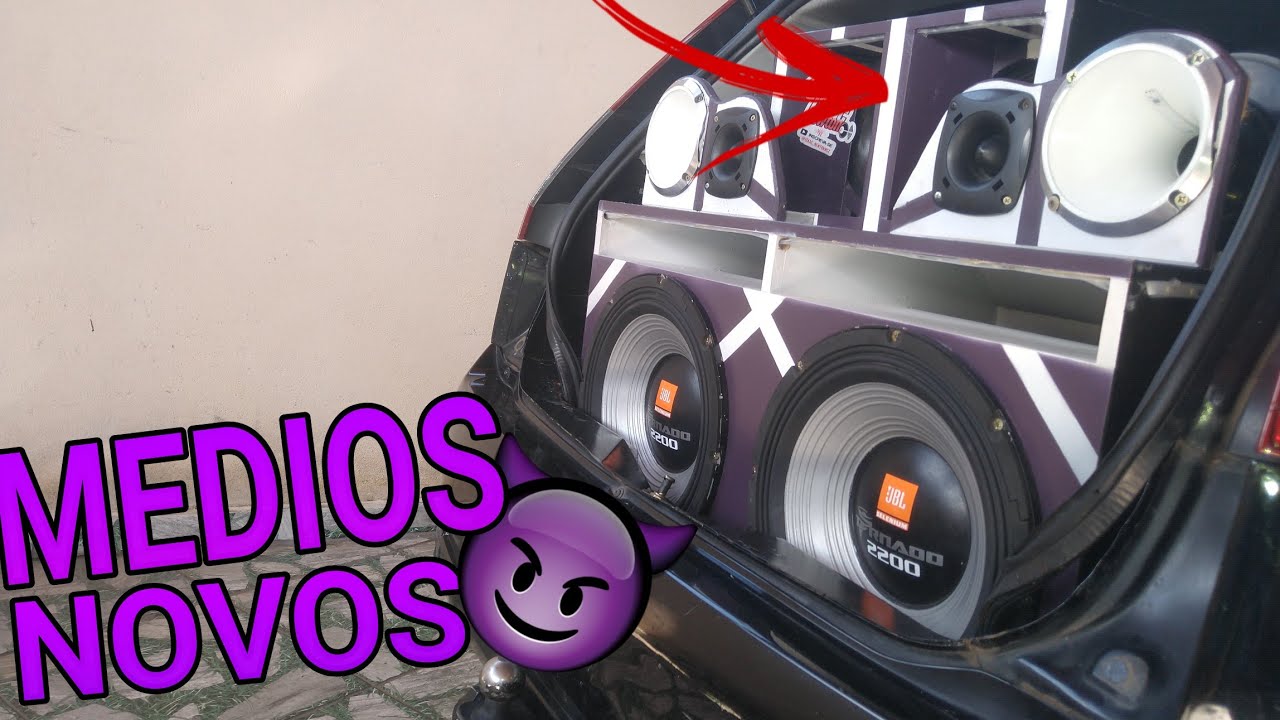 Testando Meu Novo Médio Grave (MUITO FORTE)