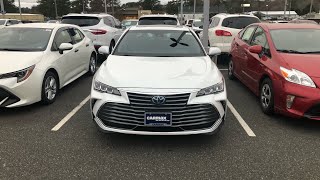 2022 Toyota Avalon Xle Horn