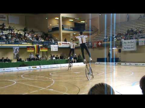 World Championship 2009 - artistic cycling - Pairs open - Blumel Felix / Blumel Florian