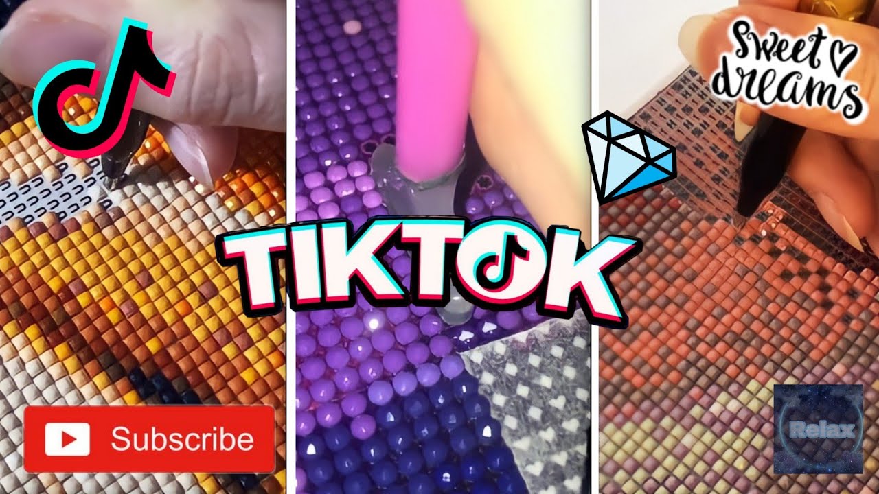 ✨ ASMR |Diamond Painting Tiktok Compilation| part 2 ✨