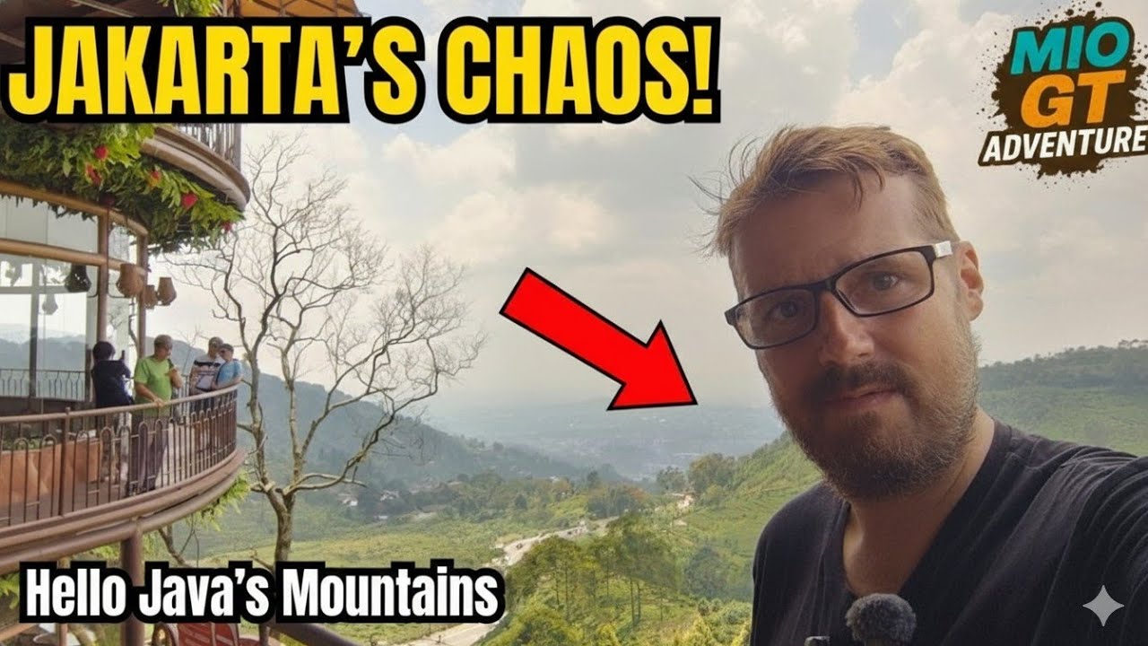 СБЕЖИМ ИЗ ДЖАКАРТЫ! Mio издает ужасные звуки... 🛵💨