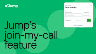 How to capture a phone call using Jump's join-my-call feature