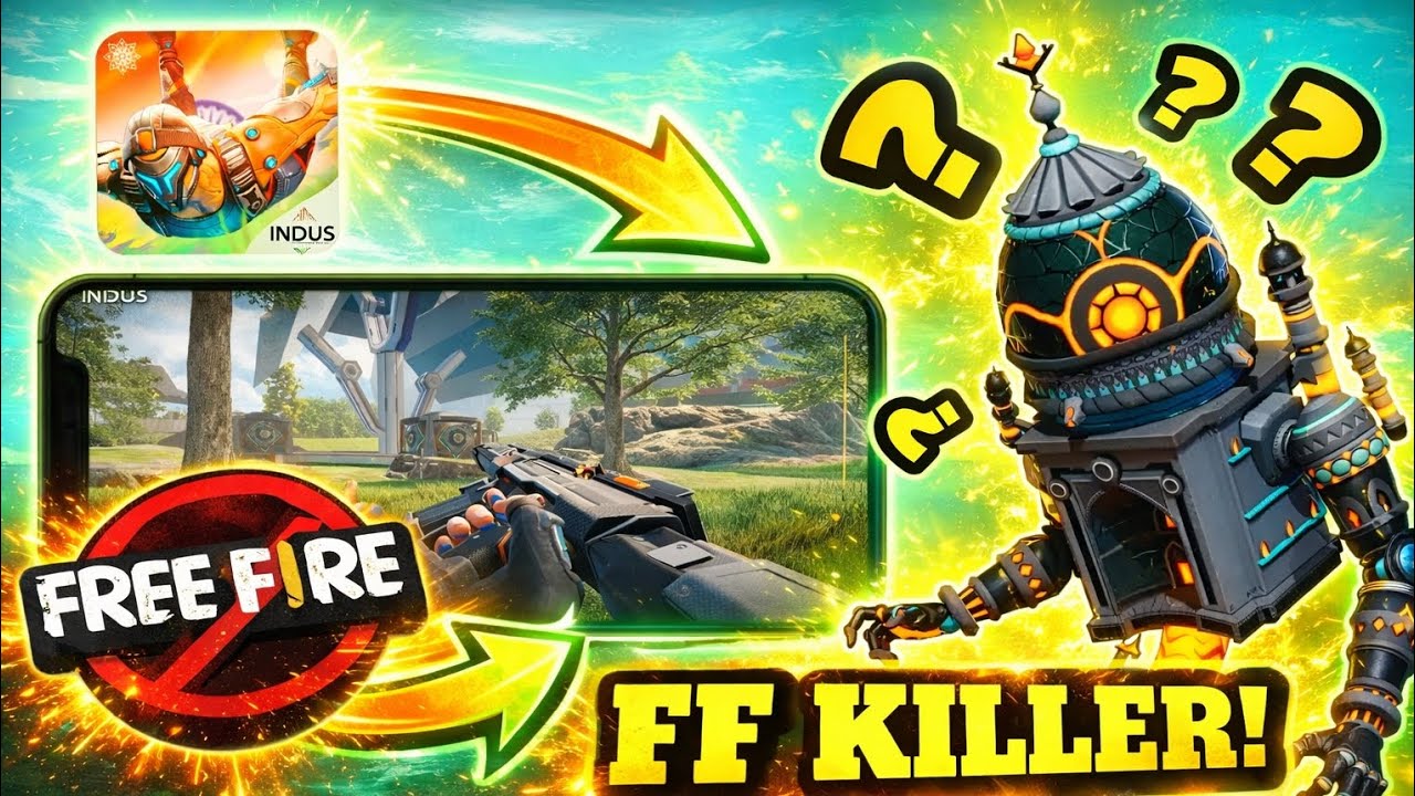 Free Fire Player Shifted to Indus BR 😱 | Is This the Real FF Killer?