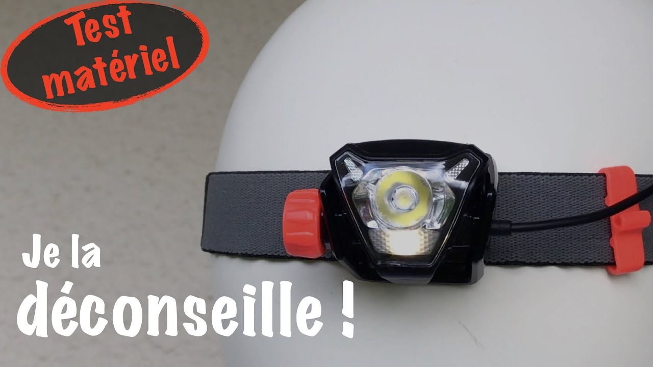 Lampe frontale à piles - 80 lumens - ONNIGHT 100 - Decathlon