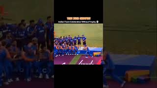 India celebrates without trophy #asiacup2025 #tilakvarma #trendinginindia