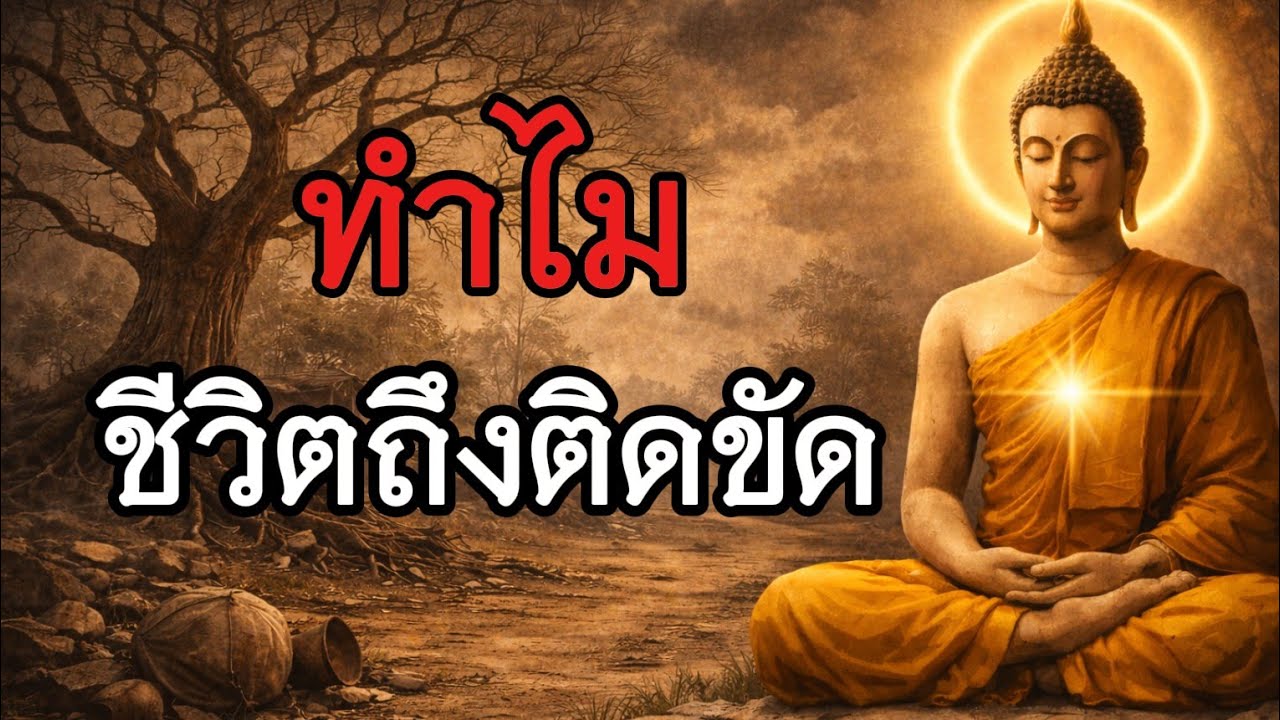 ทำไมชีวิตถึงติดขัด ทั้งที่เราก็พยายามแล้ว — ธรรมะไขคำตอบ