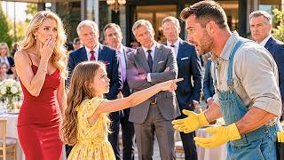 Billionaire CEO Froze When Her Daughter Chose a Single Dad Janitor… His Hidden SEAL Past Shocked Her