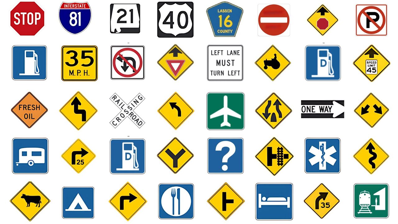 Top 90 DMV Road Signs You MUST KNOW TO PASS YOUR DMV Permit Test | Traffic Sign Quiz 2026