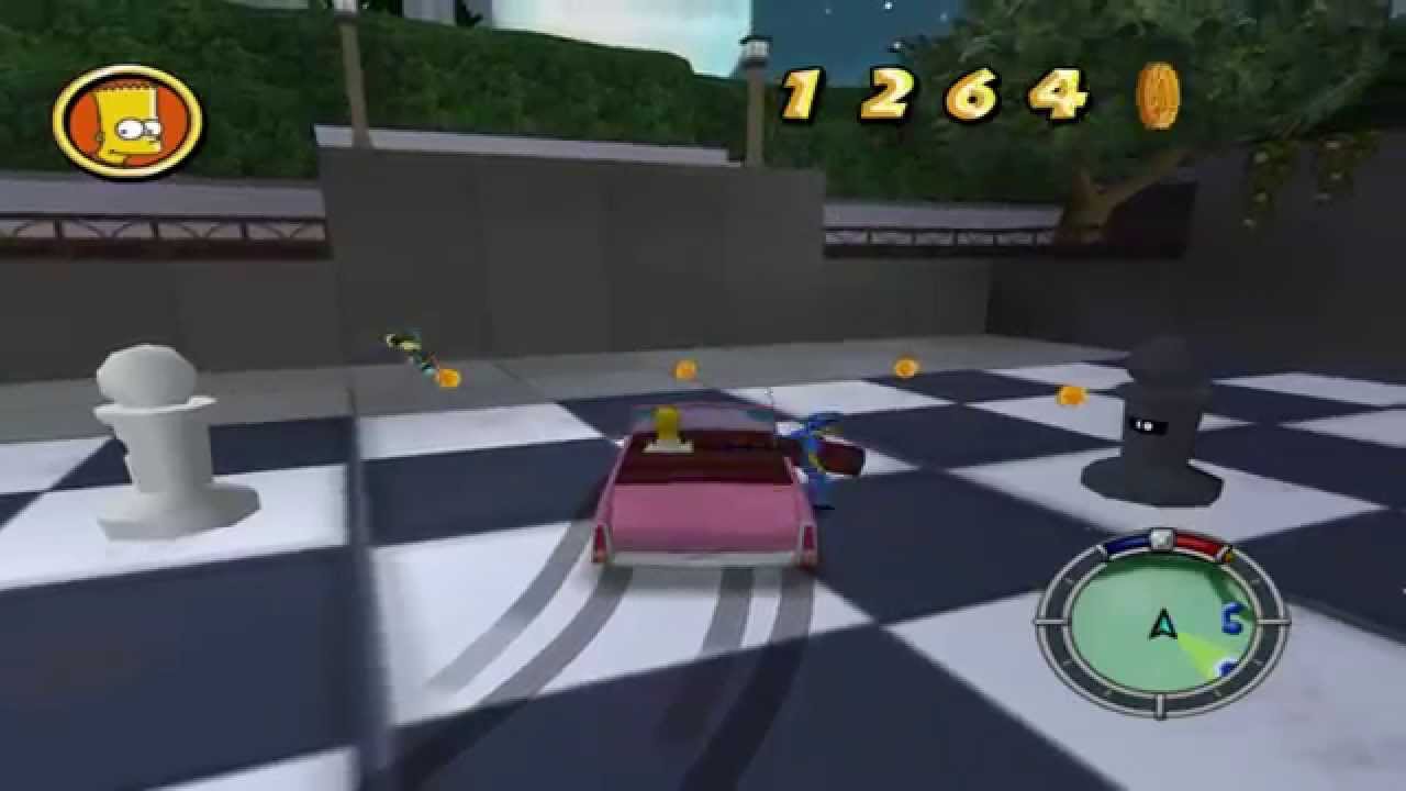 The simpsons hit and run wasp cameras level 2