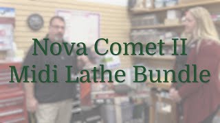 Nova Comet II Midi Lathe Bundle Resimi