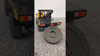 Heavy Weight Plate Towing Power Test | Toyota Land Cruiser MN82T #rc #rccar #shorts #rcaction