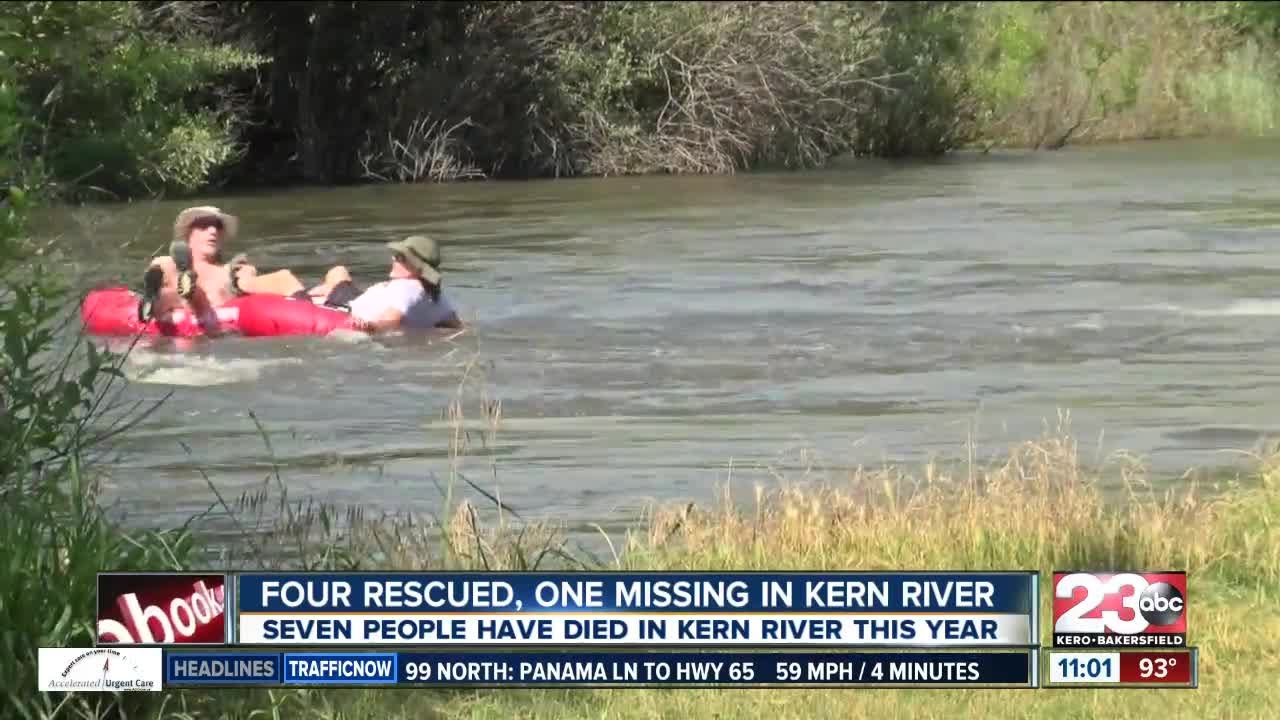 Woman still missing after going into the Kern River near Hart Park ...