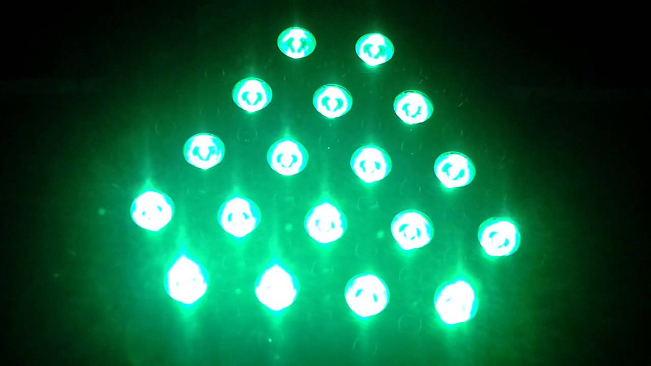 3W 54 RGBW Non-waterproof LED Par Cans, LED Par 64