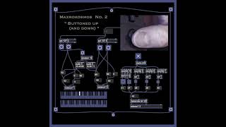 Maxrokosmos No. 2: Buttoned Up [and Down] for one button and max/msp, by Pat Long