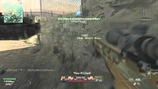 1V1 spawn trapping trolling a butthurt player (MW3)