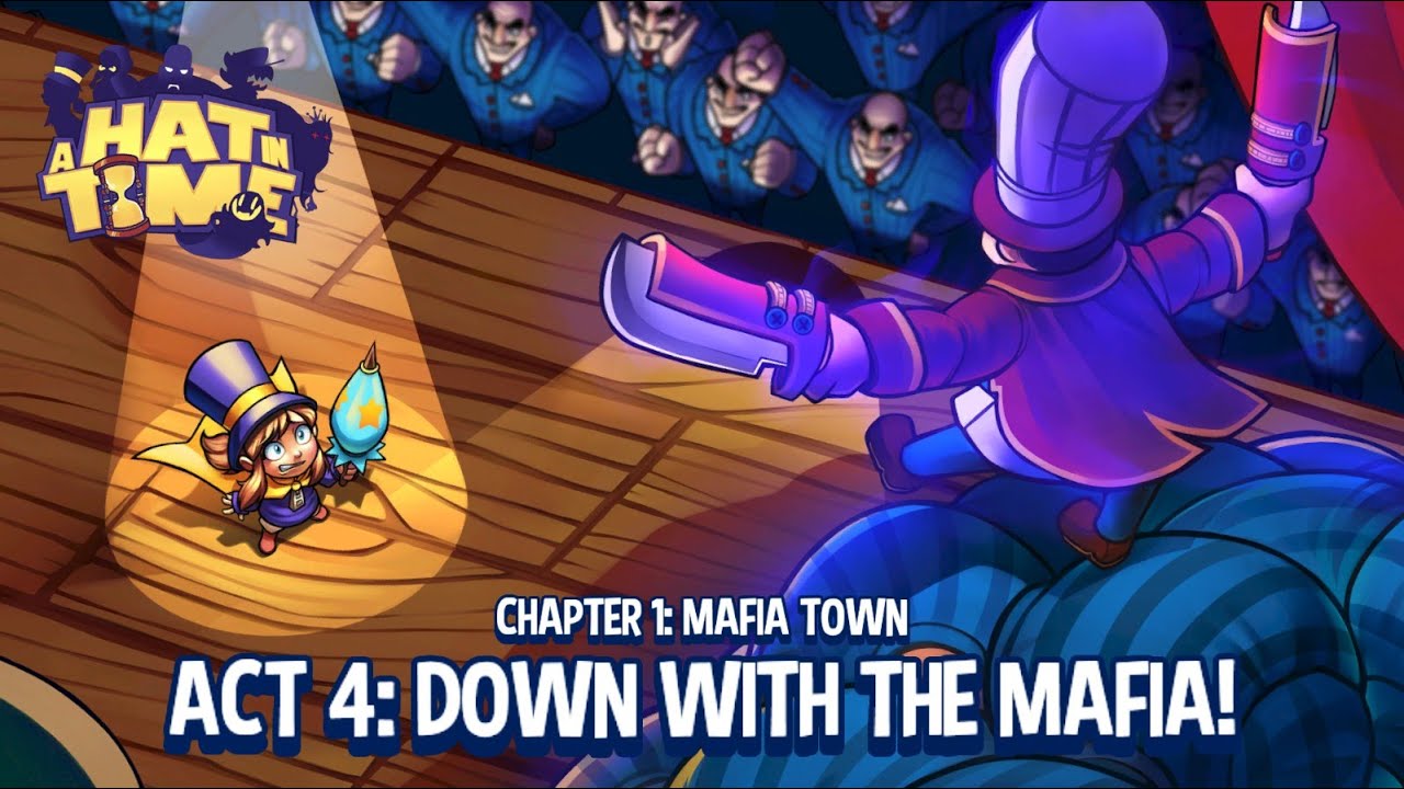Gameplay: A Hat in Time - Act 4 - Down With the Mafia