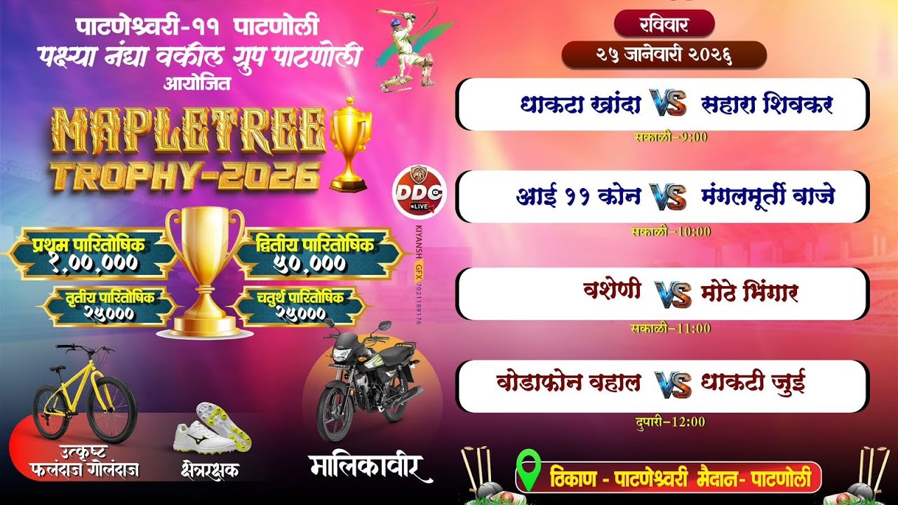 MAPLETREE TROPHY 2026 | PATNOLI | DAY 3