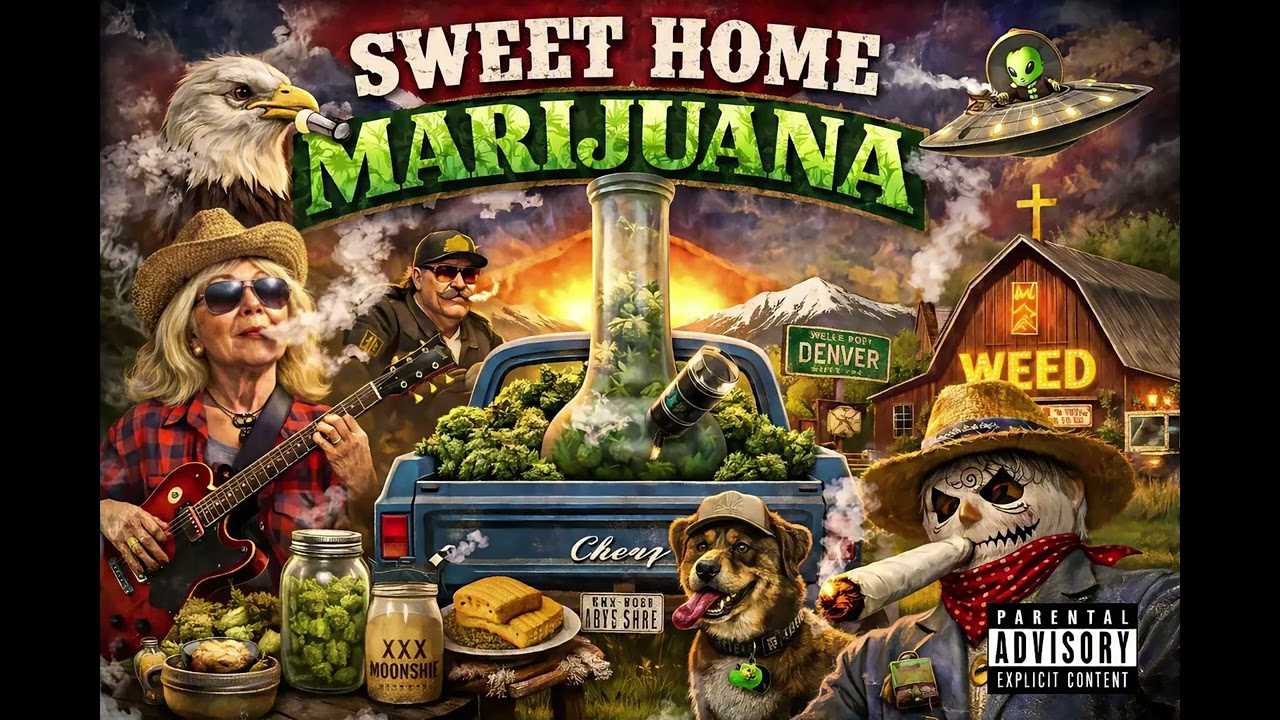 SWEET HOME MARIJUANA!!! (2026) COUNTRY RAP( REdux )
