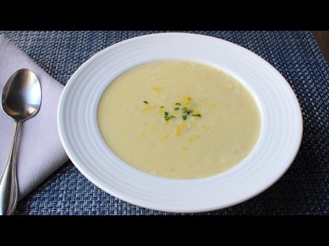 Avgolemeno Soup Recipe - How to Make Greek Lemon Chicken Rice Soup